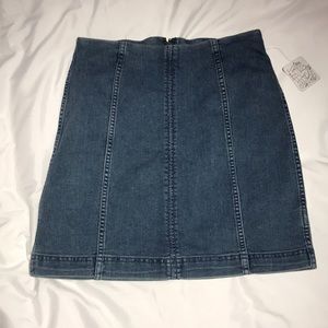 Free People Denim Skirt